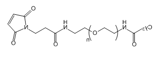 Cy3-PEG-Mal;CY3-聚乙二醇-马来酰亚胺;Cy3-PEG-Maleimide Cy3-PEG-Mal;CY3-聚乙二醇-马来酰亚胺;Cy3-PEG-Maleimide