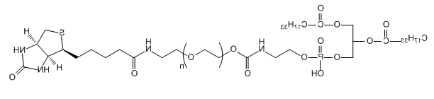 DOPE-PEG-Biotin；二油酰磷脂酰乙醇胺-聚乙二醇-生物素