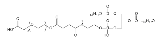 DOPE-PEG-CH2COOH；二油酰磷脂酰乙醇胺-聚乙二醇-乙酸；DOPE-PEG-AA