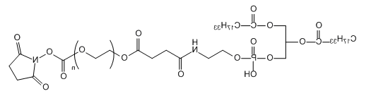 DOPE-PEG-SC;二油酰磷脂酰乙醇胺-聚乙二醇-琥珀酰亚胺碳酸酯;DOPE-PEG-NHS DOPE-PEG-SC;二油酰磷脂酰乙醇胺-聚乙二醇-琥珀酰亚胺碳酸酯;DOPE-PEG-NHS