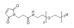 N3-PEG5-Mal;Azido-PEG5-Maleimide;C19H31N5O9;分子量: 457.22 N3-PEG5-Mal;Azido-PEG5-Maleimide;C19H31N5O9;分子量: 457.22