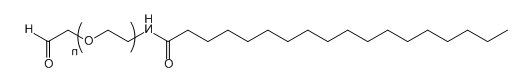 STA-PEG-CHO；单硬脂酸-聚乙二醇-醛基；Stearic acid-PEG-Aldehyde