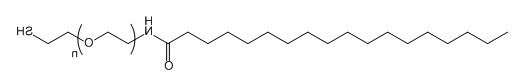 STA-PEG-SH；单硬脂酸-聚乙二醇-巯基；Stearic acid-PEG-Thiol