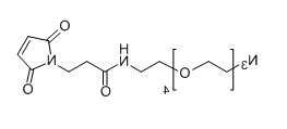 Azido-PEG4-Maleimide；N3-PEG4-Mal；C17H27N5O7；分子量：  413.19