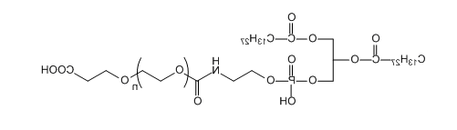 DMPE-PEG-COOH;1,2-十四酰基磷脂酰乙醇胺-聚乙二醇-羧基;DMPE-PEG-AA DMPE-PEG-COOH;1,2-十四酰基磷脂酰乙醇胺-聚乙二醇-羧基;DMPE-PEG-AA