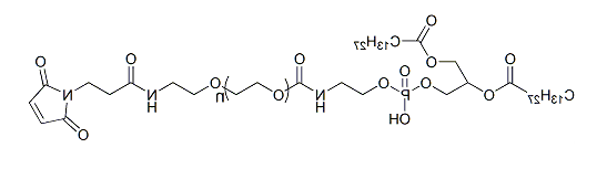 DMPE-PEG-Mal；1,2-十四酰基磷脂酰乙醇胺-聚乙二醇-马来酰亚胺；DMPE-PEG-Maleimide