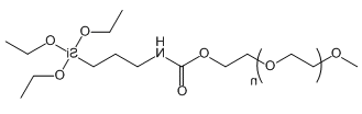 mPEG-Silane；甲氧基聚乙二醇-3-脲丙基三乙氧基硅烷