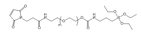 Silane-PEG-Mal；硅烷-聚乙二醇-马来酰亚胺；Silane-PEG-Maleimide