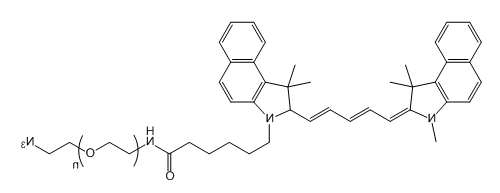 CY5.5-PEG-N3;CY5.5-PEG-Azide;CY5.5-聚乙二醇-叠氮基 CY5.5-PEG-N3;CY5.5-PEG-Azide;CY5.5-聚乙二醇-叠氮基
