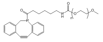mPEG-DBCO；甲氧基聚乙二醇-二苯并环辛炔；mPEG-Dibenzocycolctyne