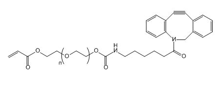 DBCO-PEG-AC；氮杂二苯并环辛炔-聚乙二醇-丙烯酸酯；DBCO-PEG-Acrylate