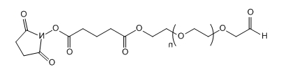 CHO-PEG-SG；ALD-PEG-SG；Aldehyde-PEG-Succinimidyl Glutarate ester
