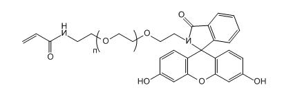 FITC-PEG-ACA；荧光素-聚乙二醇-丙烯酰胺；Fluorescein-PEG-Acrylamide