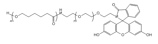 FITC-PEG-PCL(2K)；荧光素-聚乙二醇-聚己内酯(2K)；Fluorescein-PEG-Polycaprolactone(2K)