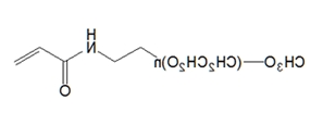 mPEG-ACA；mPEG-Acrylamide；甲氧基聚乙二醇丙烯酰胺