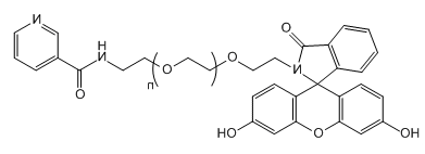 FITC-PEG-Niacin；荧光素-聚乙二醇-烟酸；Fluorescein-PEG-Niacin
