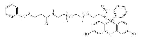 FITC-PEG-OPSS；荧光素-聚乙二醇-邻吡啶基二硫化物；Fluorescein-PEG-Ortho-Pyridyldisulfide