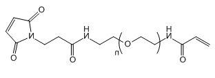 ACA-PEG-NH-Mal；丙烯酰胺-聚乙二醇-马来酰亚胺基
