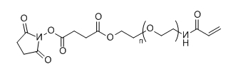 ACA-PEG-SS；Acrylamide-PEG-Succinimidyl Succinate ester