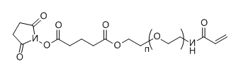 ACA-PEG-SG;Acrylamide-PEG-Succinimidyl Glutarate ester ACA-PEG-SG;Acrylamide-PEG-Succinimidyl Glutarate ester