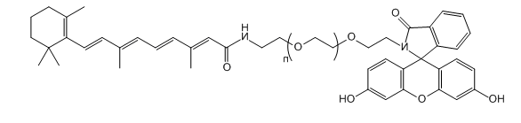 FITC-PEG-Tretinoin；荧光素-聚乙二醇-全反式维甲酸；FITC-PEG-Retinoic acid