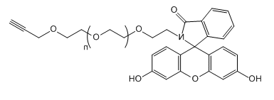 FITC-PEG-Alkyne；荧光素-聚乙二醇-炔基；Fluorescein-PEG-Alkyne