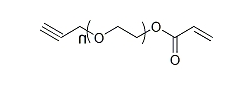 AC-PEG-AlKyne；Acrylate-PEG-AlKyne；α-丙烯酸酯基-ω-炔基聚乙二醇