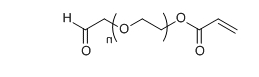 AC-PEG-CHO；AC-PEG-ALD；α-丙烯酸酯基-ω-醛基聚乙二醇