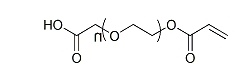 AC-PEG-COOH；α-丙烯酸酯基-ω-羧基聚乙二醇；Acrylate-PEG-Acid