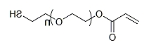 AC-PEG-SH；Acrylate-PEG-Thilo；α-丙烯酸酯基-ω-巯基聚乙二醇