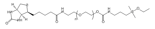 Monoethoxylsilane-PEG-Biotin；单乙氧基硅烷-聚乙二醇-生物素