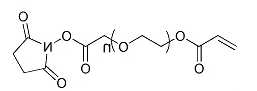 AC-PEG-SCM;α-丙烯酸酯基-ω-琥珀酰亚胺碳酸酯基聚乙二醇