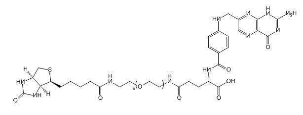 Biotin-PEG-FA；生物素-聚乙二醇-叶酸；Biotin-PEG-Folic Acid