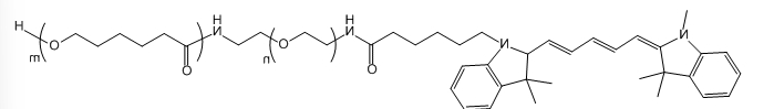 CY5-PEG-PCL(2K);CY5-PEG-Polycaprolactone(2K);CY5-聚乙二醇-聚己内酯(2K)
