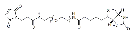 Biotin-PEG-Mal；α-生物素-ω-马来酰亚胺基聚乙二醇；Biotin-PEG-Maleimide