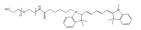 Cy5-PEG-OH；Cyanur5-PEG-OH；花青素Cy5-聚乙二醇