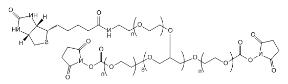 8-ArmPEG-(2ARM-NHS,6ARM-Biotin)应用于医学研究 8-ArmPEG-(2ARM-NHS,6ARM-Biotin)应用于医学研究