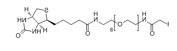 IA-PEG8-Biotin；碘乙酰基-八聚乙二醇-生物素；Iodoacetate-PEG8-Biotin