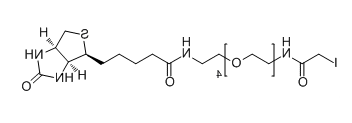 IA-PEG4-Biotin；碘乙酰基-四聚乙二醇-生物素；Iodoacetate-PEG4-Biotin