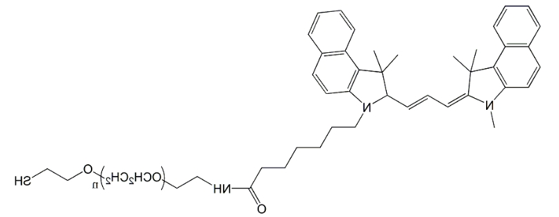 Cy3.5-PEG-SH;Cy3.5-PEG-Thiol;CY3.5-聚乙二醇-巯基 Cy3.5-PEG-SH;Cy3.5-PEG-Thiol;CY3.5-聚乙二醇-巯基