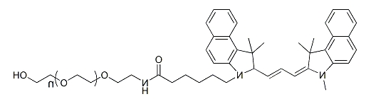 Cy3.5-PEG-OH；Cy3.5-PEG-Hydroxy；CY3.5-聚乙二醇-羟基