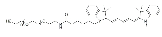 Cy5-PEG-SH；Cy5-PEG-Thiol；CY5-聚乙二醇-巯基