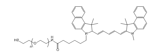 CY5.5-PEG-SH；CY5.5-聚乙二醇-巯基；应用于医学研究