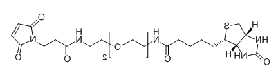 CAS No.：  305372-39-8；Biotin-PEG2-NH-Mal