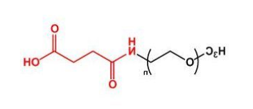 mPEG-SAA，甲氧基聚乙二醇琥珀酰胺酸，mPEG-Succinamide Acid