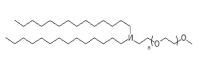 mPEG-DTDA M.W.2000；甲氧基PEG双十四烷基氨基