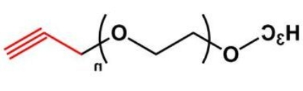 mPEG-Alkyne；mPEG-Alk；甲氧基聚乙二醇丙炔