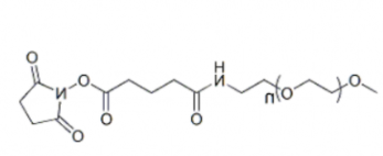 mPEG-GAS;甲氧基聚乙二醇戊二酰胺琥珀酰亚胺酯; mPEG-Glutaramide Succinimidyl ester mPEG-GAS;甲氧基聚乙二醇戊二酰胺琥珀酰亚胺酯; mPEG-Glutaramide Succinimidyl ester