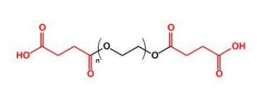 SA-PEG-SA；二丁二酸基聚乙二醇；Succinic Acid-PEG-Succinic Acid