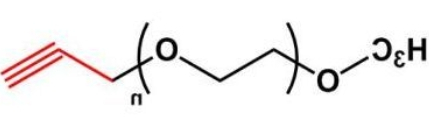 mPEG-Alkyne；mPEG-Alk；甲氧基聚乙二醇丙炔 
